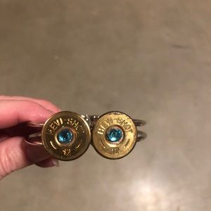 Shotgun Shell Hinge Bracelet